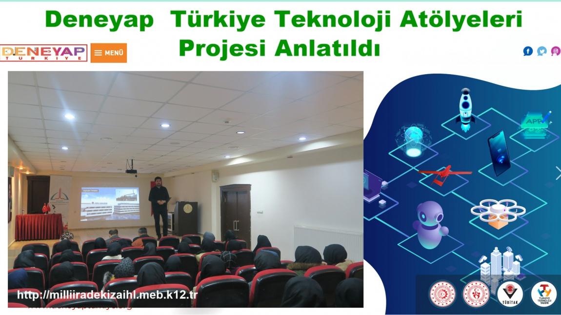  Deneyap  Türkiye Teknoloji Atölyeleri Projesi Anlatıldı
