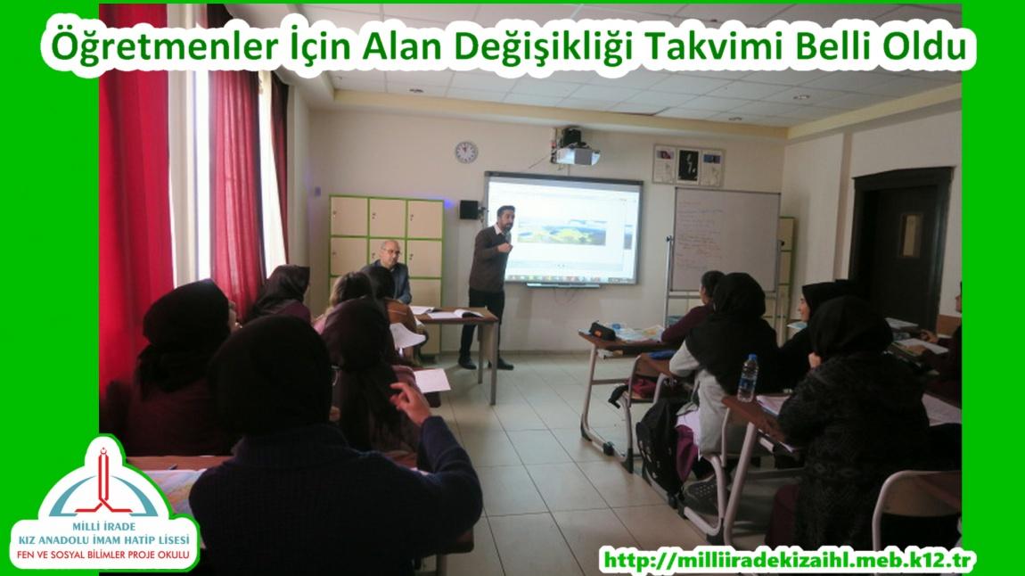 Öğretmenler İçin Alan Değişikliği Takvimi Belli Oldu