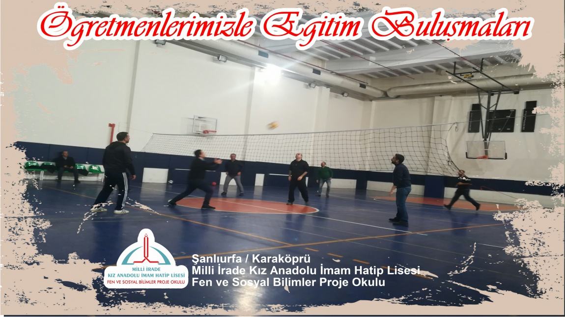 Öğretmenlerimizle Eğitim Buluşmaları