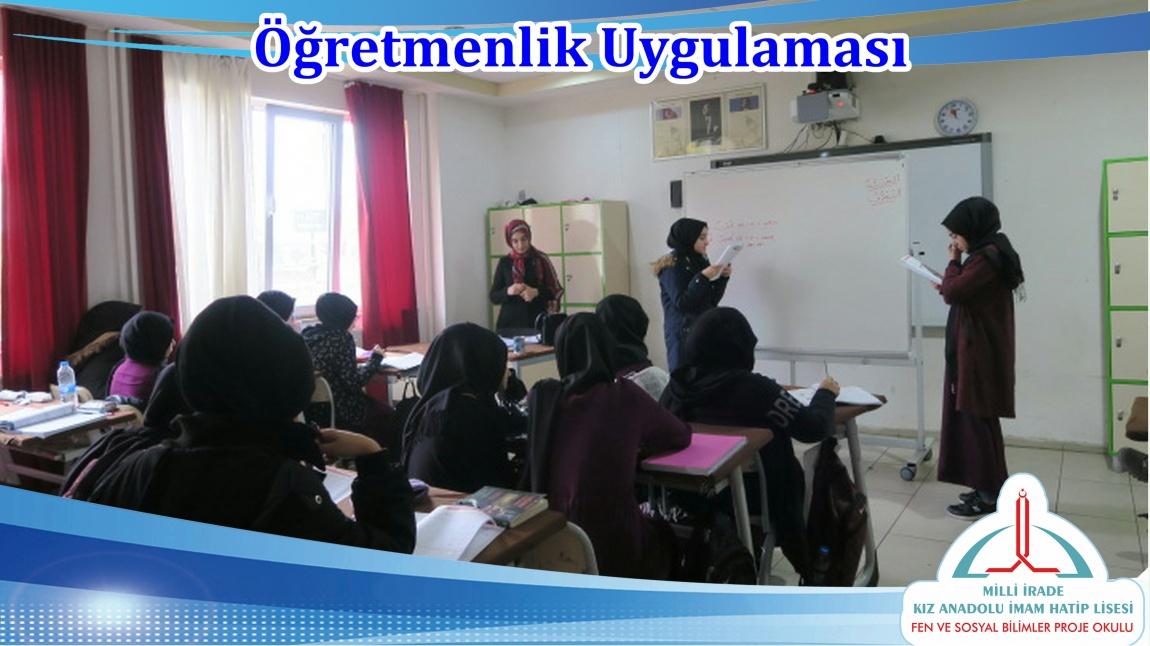 Öğretmenlik Uygulaması Çalışmaları devam ediyor.