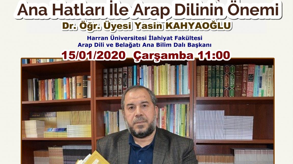 Dr. Öğr. Üyesi Yasin Kahyaoğlu 