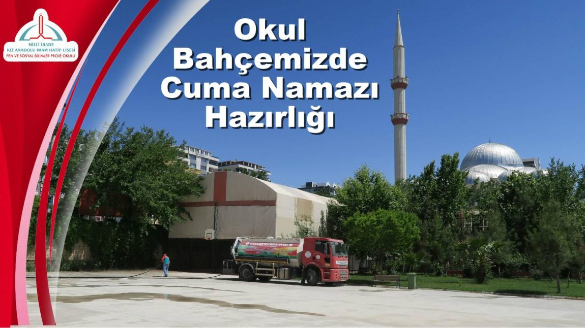 Okul Bahçemizde Cuma Namazı Hazırlığı