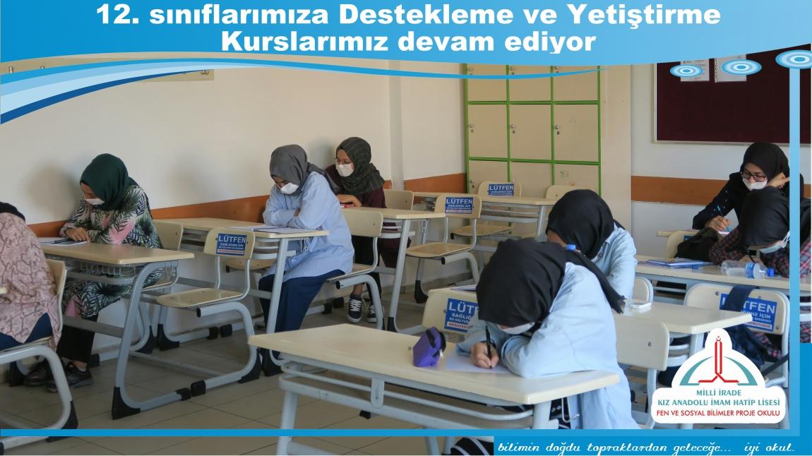 Destekleme ve Yetiştirme Kurslarımız Devam ediyor.