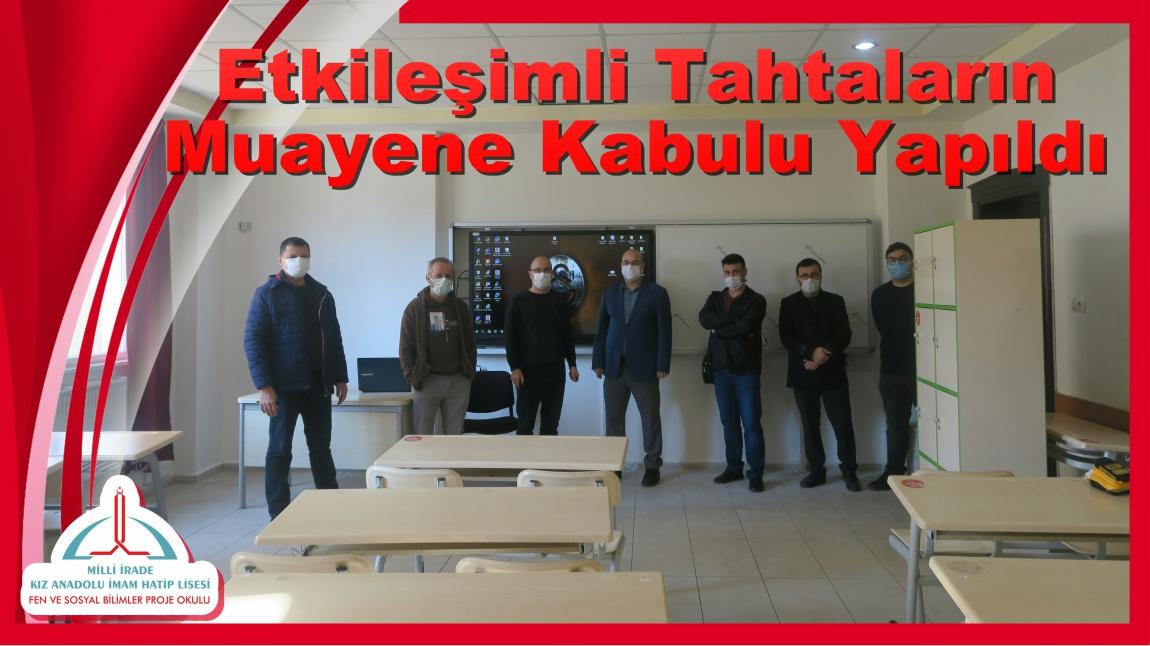 Etkileşimli Tahtalarımız Kullanıma Hazır