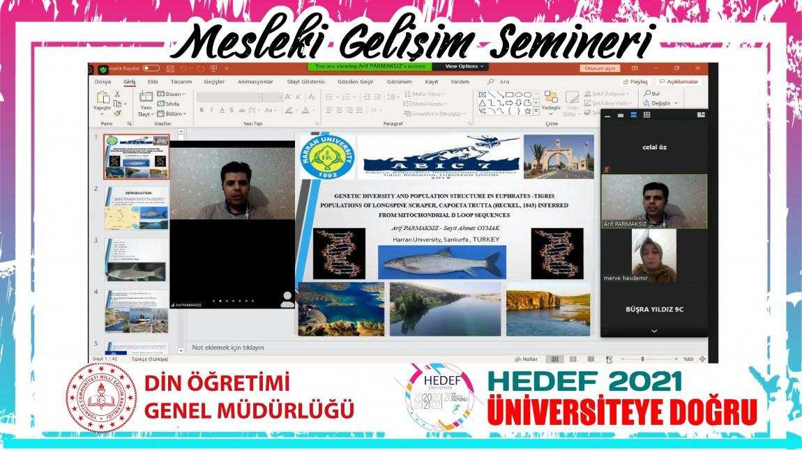 Mesleki Gelişim Semineri Yapıldı 