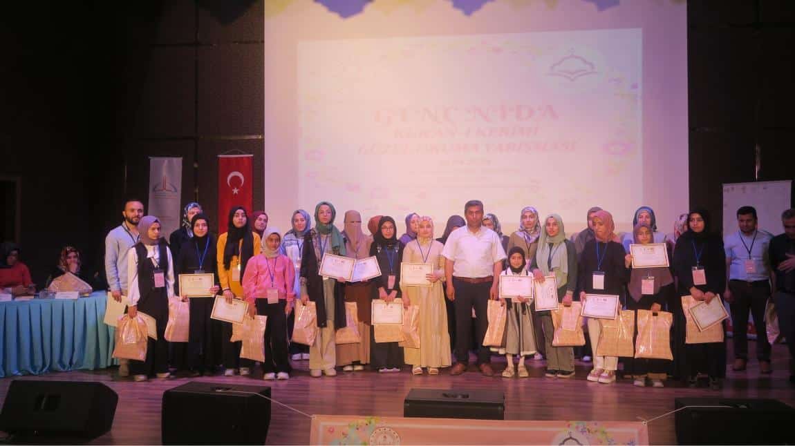 Genç Nida Kur'an-ı Kerimi Güzel Okuma Yarışması 5. Bölge Finalini Gerçekleştirdik